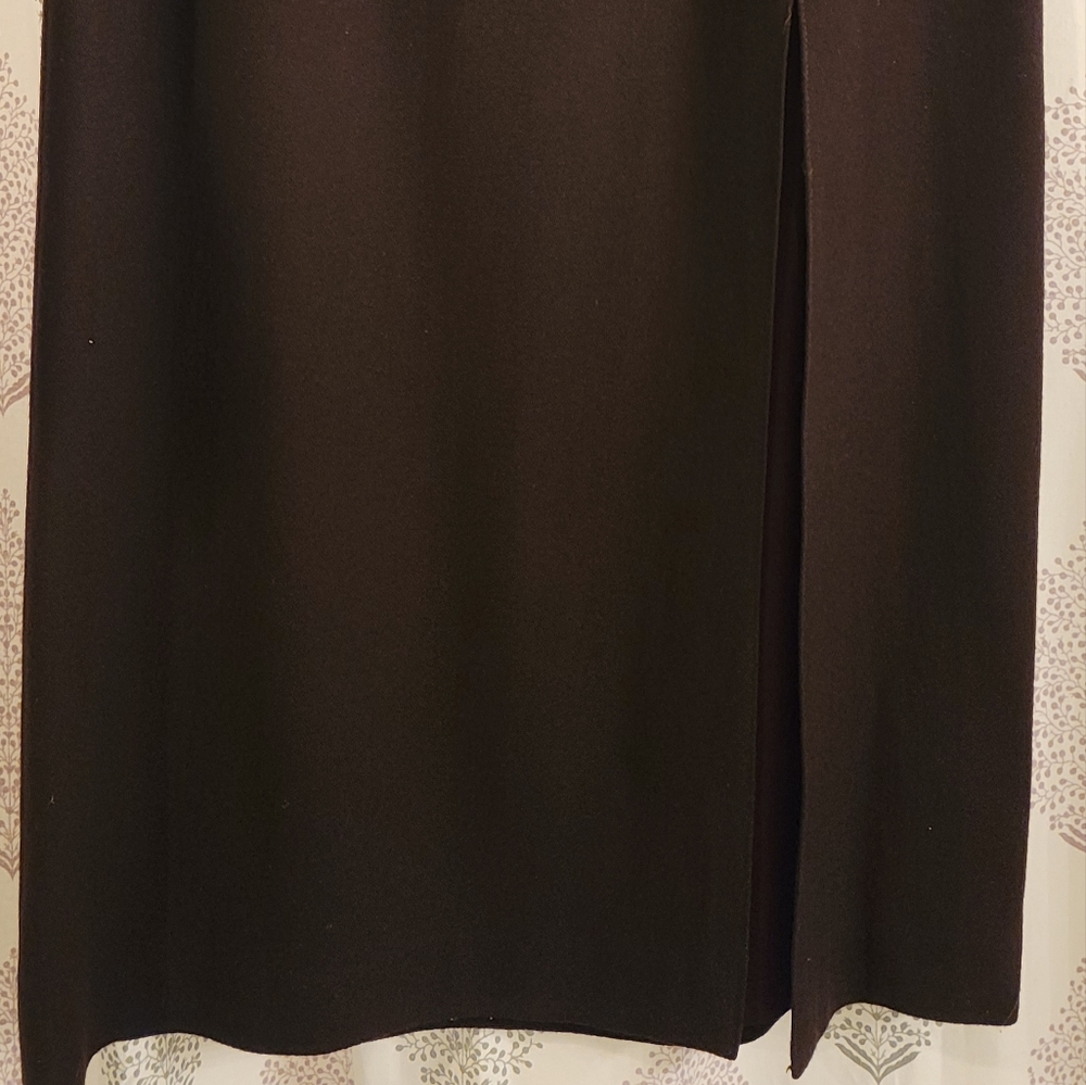 119. Express petite full length pencil skirt with front slit - Picture 3 of 5